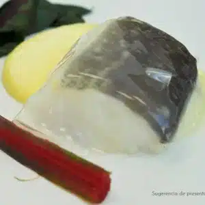 Una elaboración gelificada con gelatina animal