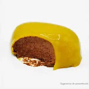 Una mousse de chocolate con una cobertura elaborada con pectina LM como ingrediente