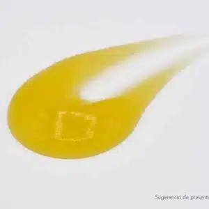 una gelificación elaborada con agar agar