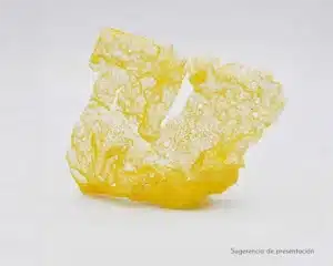 un crujiente elaborado con almidón de patata caliente