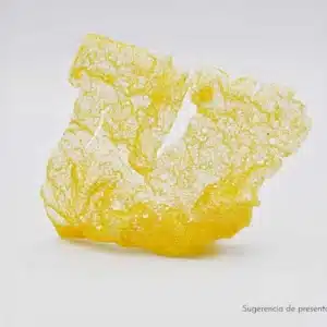 un crujiente elaborado con almidón de patata caliente