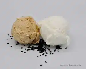 helado elaborado con dextrosa, azúcar que evita la cristalinización de hielo