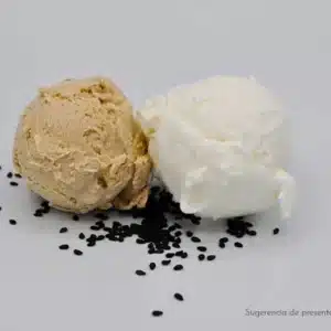 helado elaborado con dextrosa, azúcar que evita la cristalinización de hielo