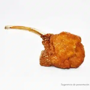 una pieza de carne rebozada con trisol