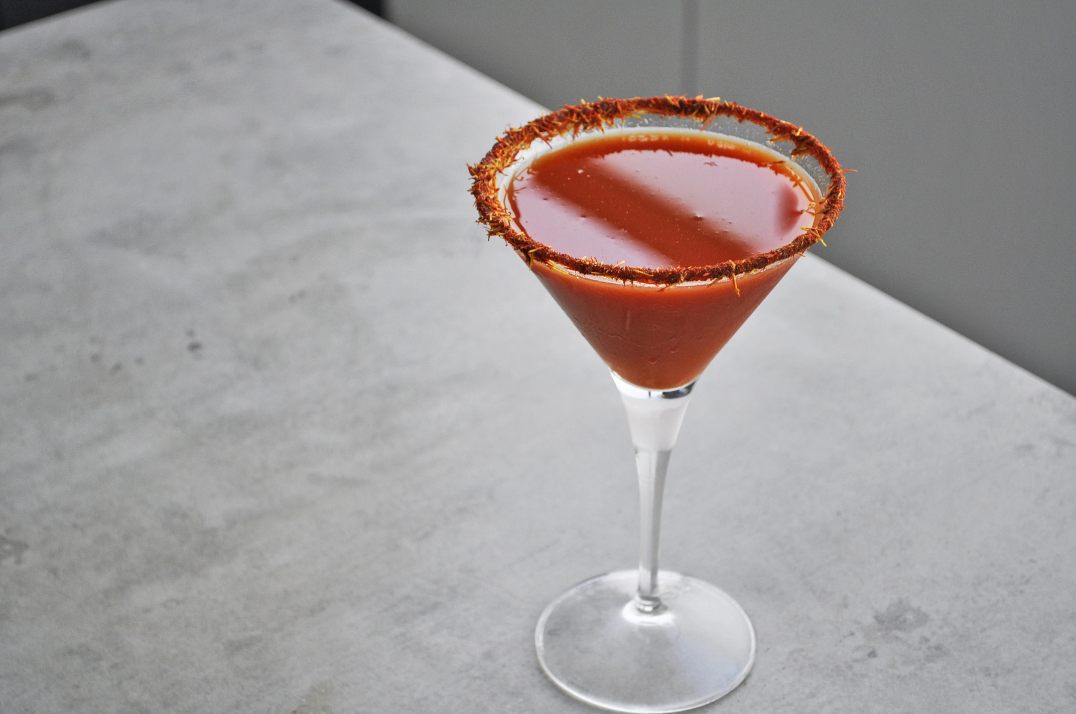 Bloody mary estilo “la casa de los sabores”