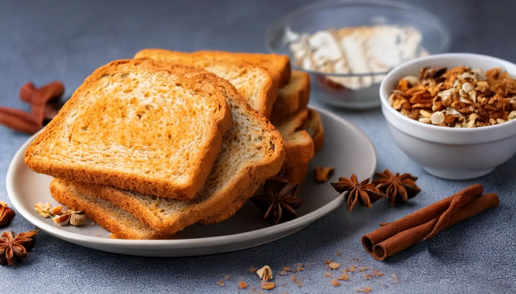 un desayuno con Productos que contienen especias
