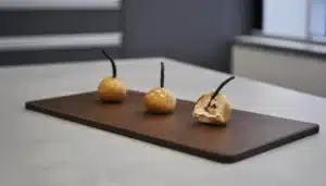 Snack de foie y vermut, un aperitivo de cocina molecular
