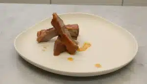 plato de costilla curada en orza